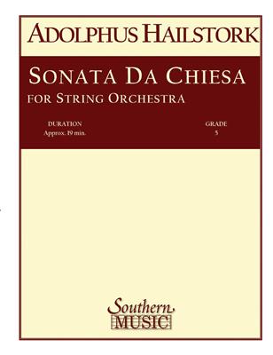 Adolphus Hailstork: Sonata Da Chiesa: Streichorchester