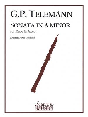 Georg Philipp Telemann: Sonata In A Minor: (Arr. Albert Andraud): Oboe Solo