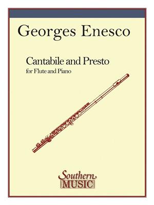 Georges Enesco: Cantabile And (Et) Presto: Flöte mit Begleitung