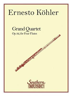 Ernesto Köhler: Grand Quartet In D Major, Op 92: Flöte Ensemble