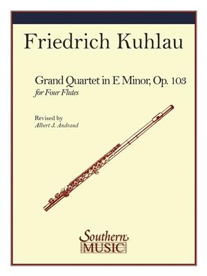 Friedrich Kuhlau: Grand Quartet, Op 103: (Arr. Albert Andraud): Flöte Ensemble