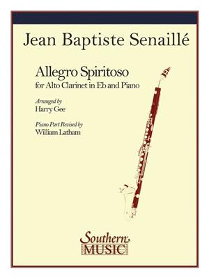 Jean-Baptiste Senaillé: Allegro Spiritoso: (Arr. Harry R. Gee): Klarinette Solo