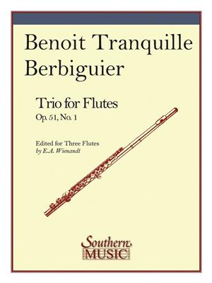 Benoit Tranquille Berbiguier: Trio No. 1, Op. 51: (Arr. Elwyn Wienandt): Flöte Ensemble