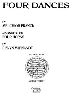 César Franck: Four ( 4) Dances: (Arr. Elwyn Wienandt): Horn Ensemble
