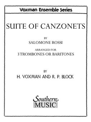 Salamone Rossi: Suite Of Canzonets: (Arr. Himie Voxman): Posaune Ensemble