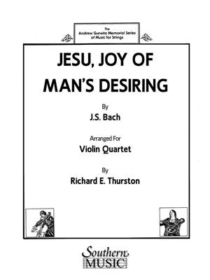 Johann Sebastian Bach: Jesu, Joy Of Man's Desiring: (Arr. Richard E. Thurston): Violinensemble