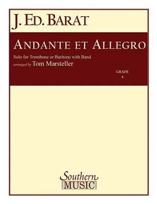 J.E. Barat: Andante And Allegro: (Arr. Robert Marsteller): Blasorchester
