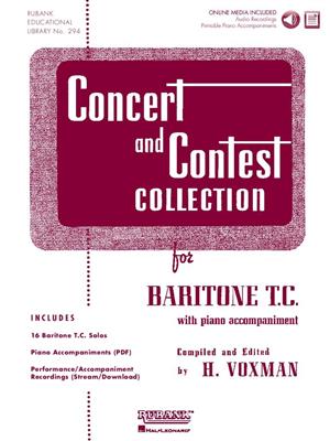 Concert and Contest Collection for Baritone TC: (Arr. Himie Voxman): Bariton oder Euphonium Solo