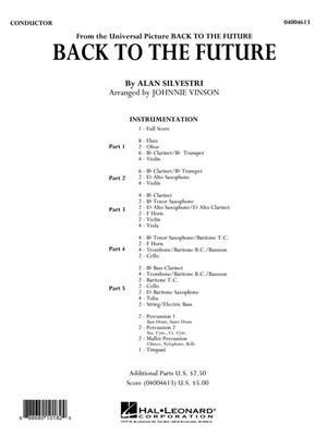 Alan Silvestri: Back to the Future (Main Theme): (Arr. Johnnie Vinson): Variables Blasorchester