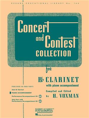 Concert And Contest Collection - Clarinet (PA): (Arr. Himie Voxman): Klarinette mit Begleitung