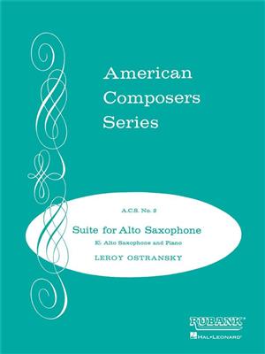 Leroy Ostransky: Suite for Alto Saxophone: Altsaxophon