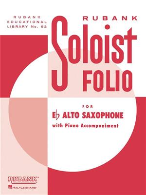 Soloist Folio: Altsaxophon mit Begleitung