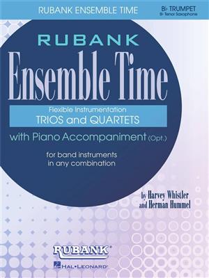 Ensemble Time - B Flat Cornets (Trio): (Arr. Harvey B. Gaul): Trompete Ensemble