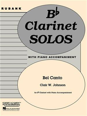 Clair W. Johnson: Bel Canto: Klarinette mit Begleitung