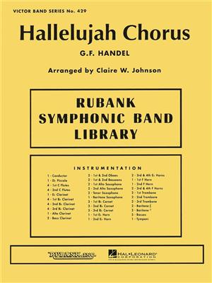 Georg Friedrich Händel: Hallelujah Chorus: (Arr. Clair W. Johnson): Blasorchester