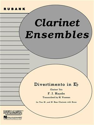 Franz Joseph Haydn: Divertimento in E-Flat: (Arr. Himie Voxman): Klarinette Ensemble