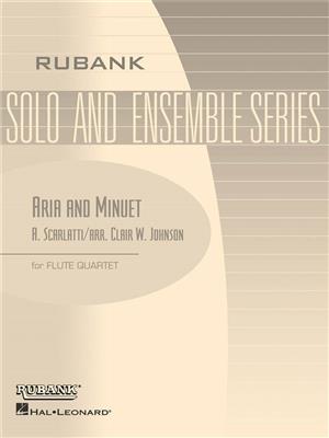 Domenico Scarlatti: Aria and Minuet: (Arr. Clair W. Johnson): Flöte Ensemble