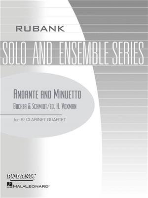 Robert Nicholas Charles Bochsa: Andante and Minuetto: (Arr. Himie Voxman): Klarinette Ensemble