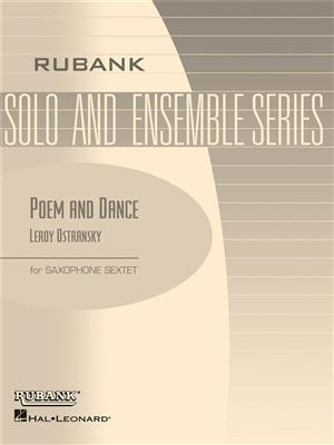 Leroy Ostransky: Poem and Dance: Saxophon Ensemble