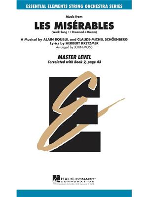 Alain Boublil: Music from Les Miserables: (Arr. John Moss): Streichorchester