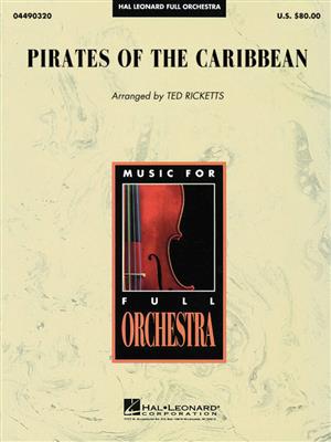 Klaus Badelt: Pirates of the Caribbean: (Arr. Ted Ricketts): Orchester