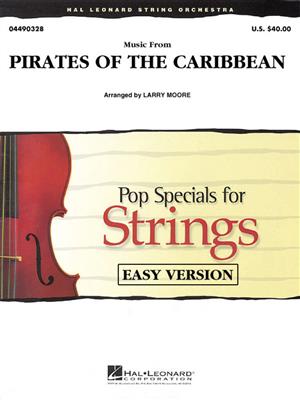 Klaus Badelt: Music From Pirates Of The Caribbean: (Arr. Larry Moore): Streichorchester