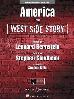 Leonard Bernstein: America (from West Side Story): (Arr. Stephen Bulla): Streichorchester