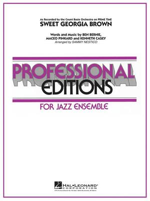 Count Basie: Sweet Georgia Brown: (Arr. Sammy Nestico): Jazz Ensemble