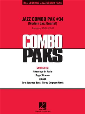 Modern Jazz Quartet: Jazz Combo Pak #34 (Modern Jazz Quartet): (Arr. Mark Taylor): Jazz Ensemble