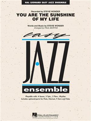 Stevie Wonder: You Are the Sunshine of My Life: (Arr. Paul Murtha): Jazz Ensemble