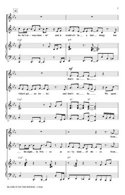 the Jackson Five: Blame It On The Boogie: (Arr. Mac Huff): Gesang Solo