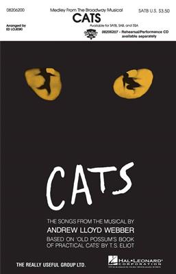 Andrew Lloyd Webber: Cats (Medley): (Arr. Ed Lojeski): Gemischter Chor mit Begleitung