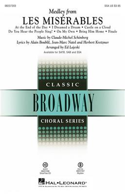 Alain Boublil: Les Misérables (Choral Medley): (Arr. Ed Lojeski): Frauenchor mit Begleitung