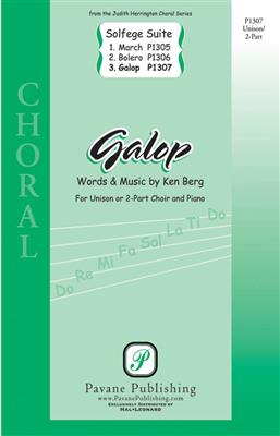 Ken Berg: Galop Solfege Suite: Frauenchor mit Klavier/Orgel