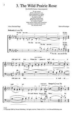 Edwin Fissinger: The Wild Prairie Rose: Gemischter Chor A cappella