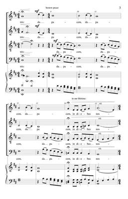 Jonathan Adams: A Song of Peace: Gemischter Chor A cappella