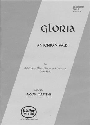Antonio Vivaldi: Gloria: (Arr. Mason Martens): Gemischter Chor mit Begleitung