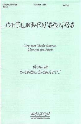 Carol Barnett: Children'songs (Collection): Frauenchor mit Begleitung