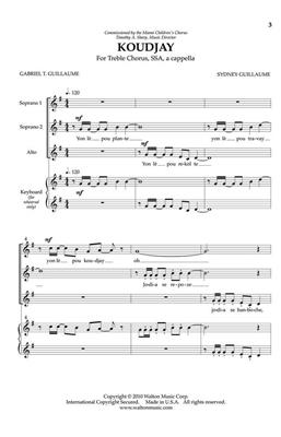 Sydney Guillaume: Koudjay: Frauenchor A cappella