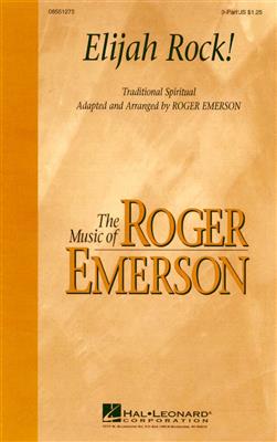 Elijah Rock! (2-Part): (Arr. Roger Emerson): Gemischter Chor mit Klavier/Orgel