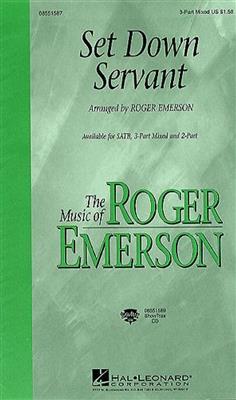 Set Down, Servant: (Arr. Roger Emerson): Gemischter Chor mit Begleitung