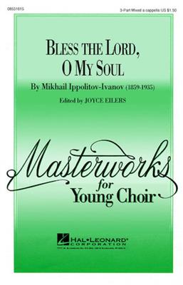 Bless the Lord, O My Soul (Op. 37, No. 2): (Arr. Joyce Eilers): Männerchor mit Begleitung