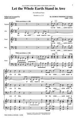 The Choral Singer: Gemischter Chor mit Begleitung