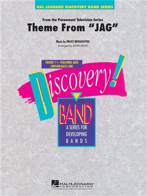 Bruce Broughton: Theme from Jag: (Arr. John Moss): Blasorchester