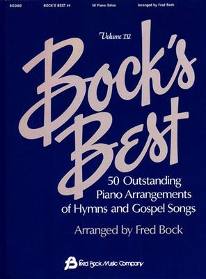 Bock´s Best Vol 4 Pno Solos Hymns And Gospel Songs: Klavier Solo