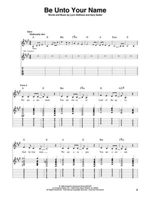 Holy is the Lord - Guitar Edition: Gitarre Solo