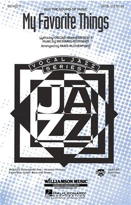 Oscar Hammerstein II: My Favorite Things (from The Sound of Music): (Arr. Paris Rutherford): Gemischter Chor mit Begleitung