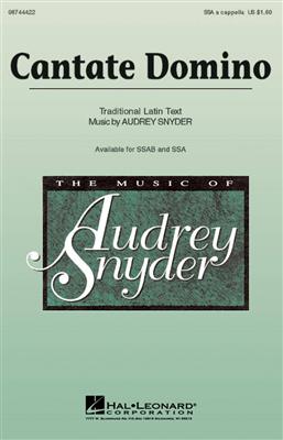 Audrey Snyder: Cantate Domino: Frauenchor A cappella
