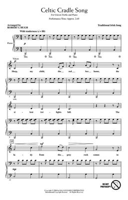 Celtic Cradle Song: (Arr. Robert I. Hugh): Gemischter Chor mit Klavier/Orgel