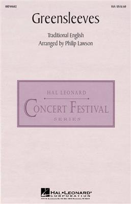 Traditional: Greensleeves: (Arr. Philip Lawson): Frauenchor mit Begleitung